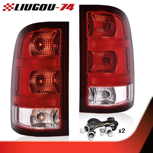 Taillights left + right are suitable for 2007-2013 for GMC for Sierra 1500 2500 3500HD.