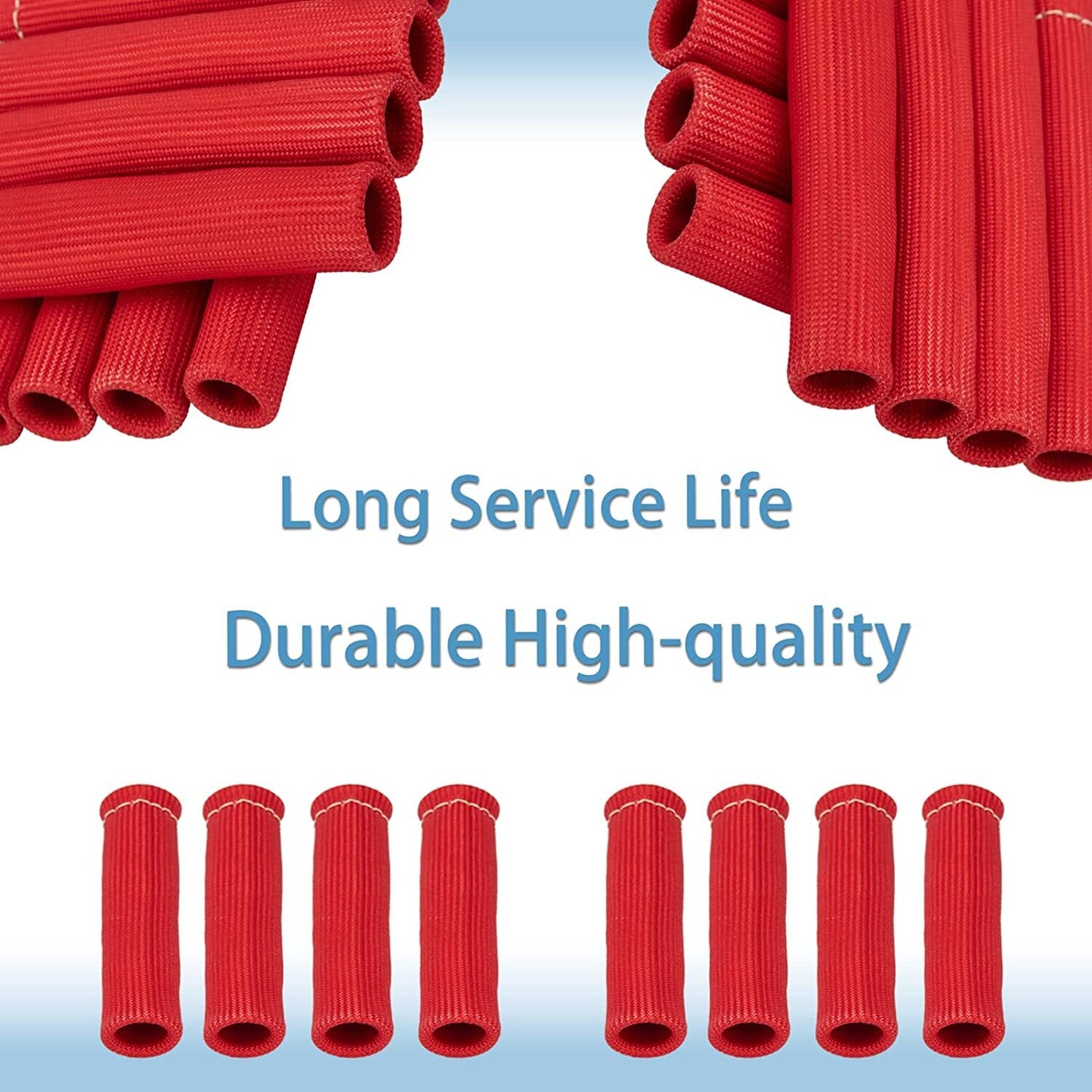 Spark plug thread shoe thermal protection insulator sleeve heat insulation cover protective cover