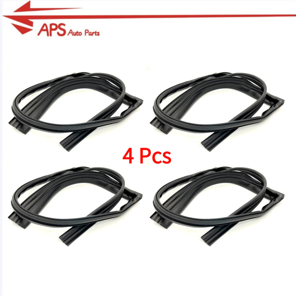 4-piece pack for sealing door windows, operating channels, and weatherstripping on 2013-2017 for Honda Accord sedans.