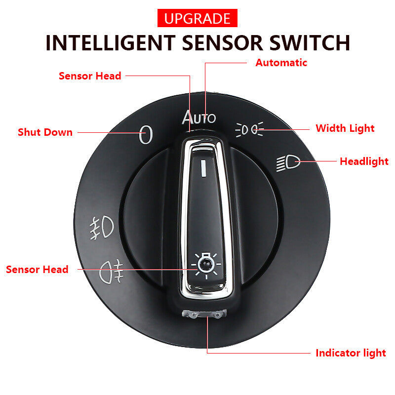 AUTO 1C0941531 Head Light Switch Light Sensor for VW Polo Bettle for Golf for Skoda