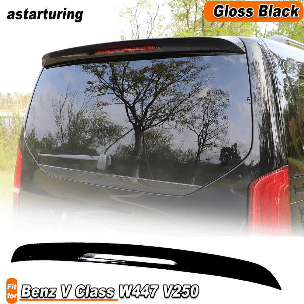 Gloss Black Rear Roof Spoiler Wing for Mercedes-Benz V Class W447 V250 2018-2020