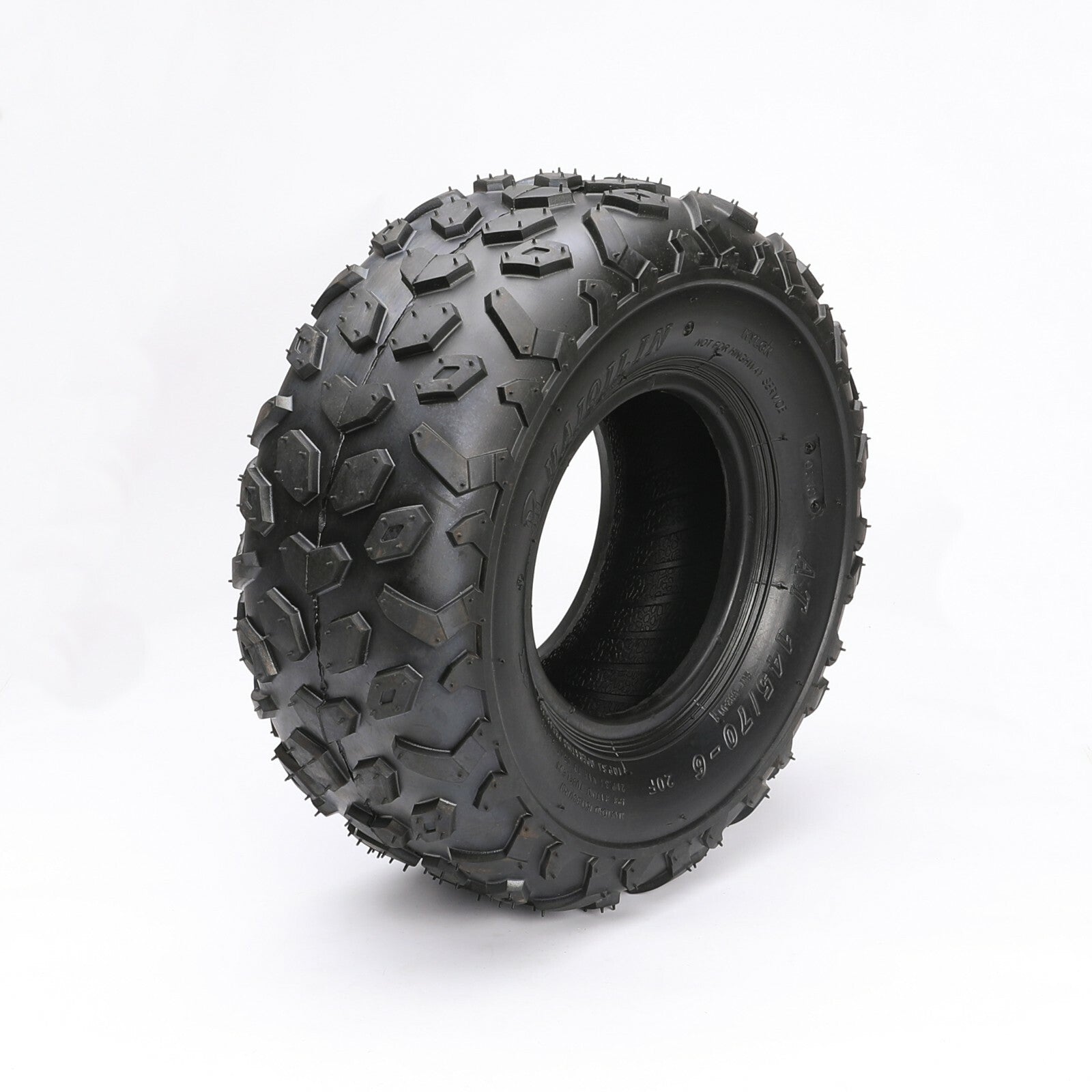 145/70-6 Tubeless All-Terrain Vehicle Tire, 6-inch, 145X70X6, suitable for UTVs, go-karts, Quad, 110cc, 125cc