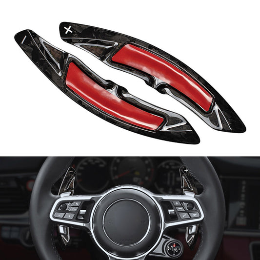 Forged Carbon Fiber Steering Wheel Paddle Shifter Extension for Porsche Macan