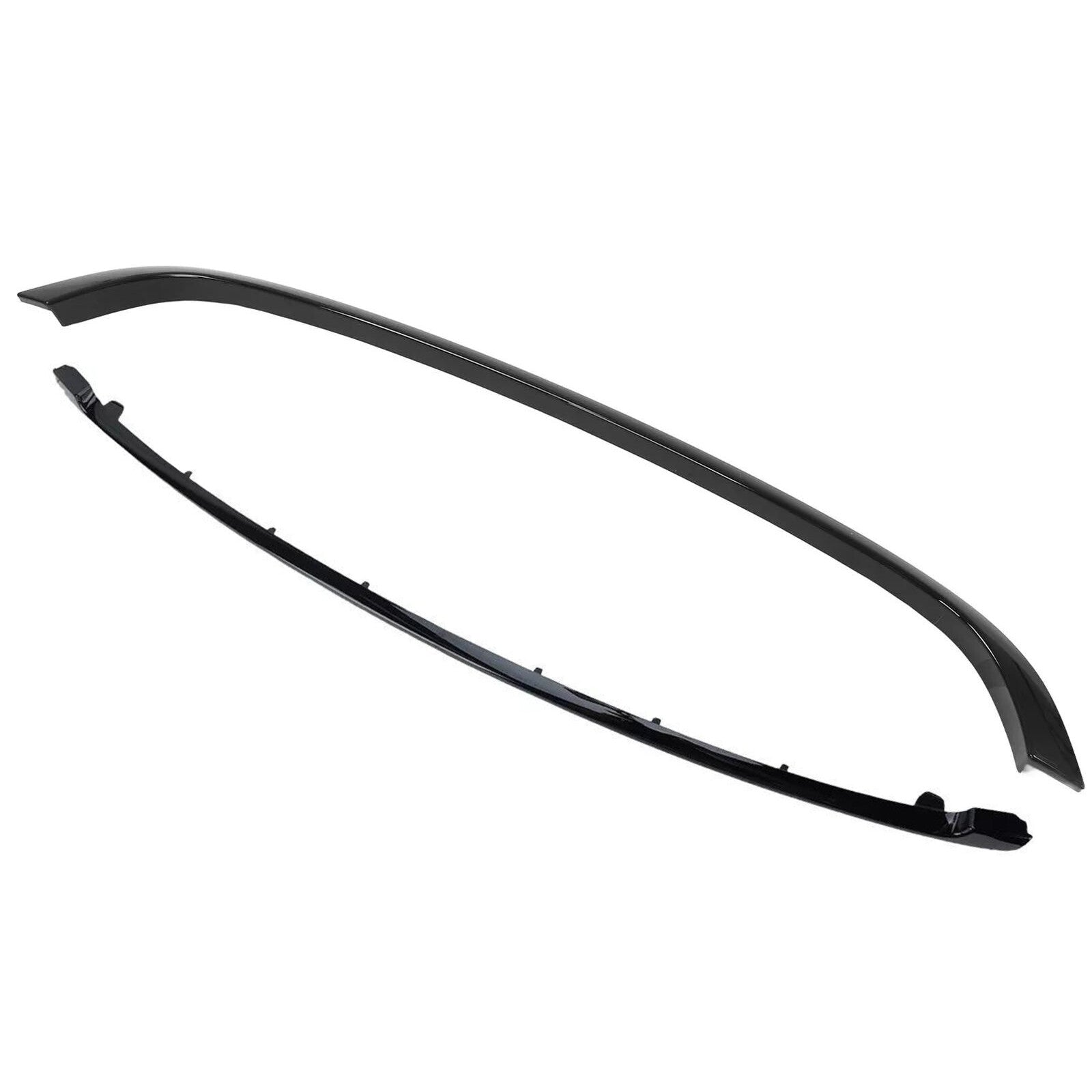 Upper +Lower Grille Hood Molding Trim Set For 2007-2015 for Mini Cooper R55/56/58/59