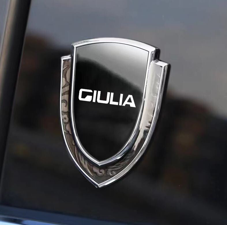 Suitable for Cadillac car grille badges, front badge stickers, decals, logos, black
