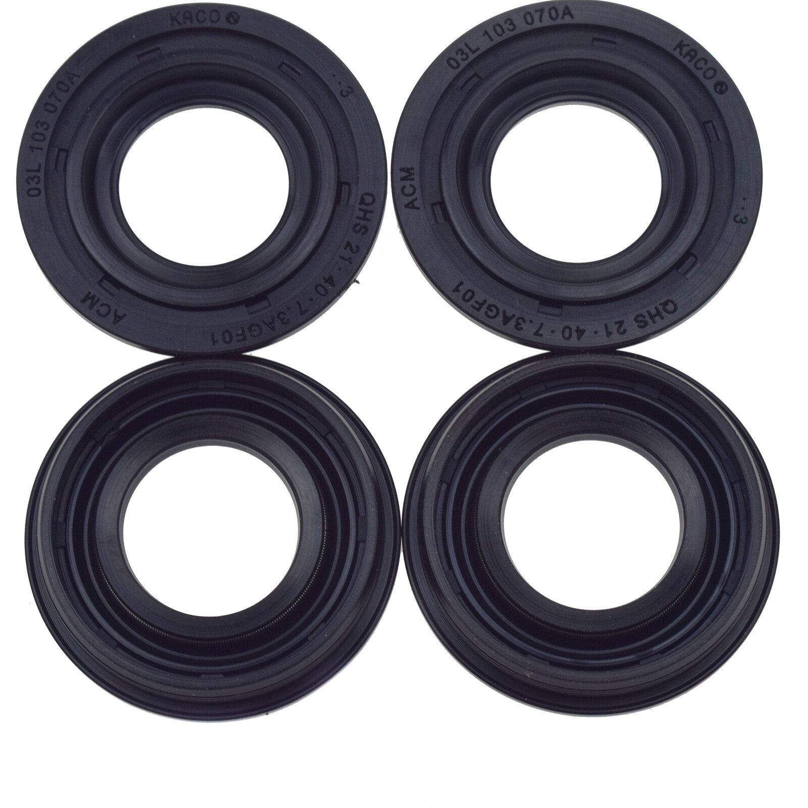 Fuel Injector Seal Washer O-Rings Set 6C1Q6K780AB for Ford Transit 2006-2014
