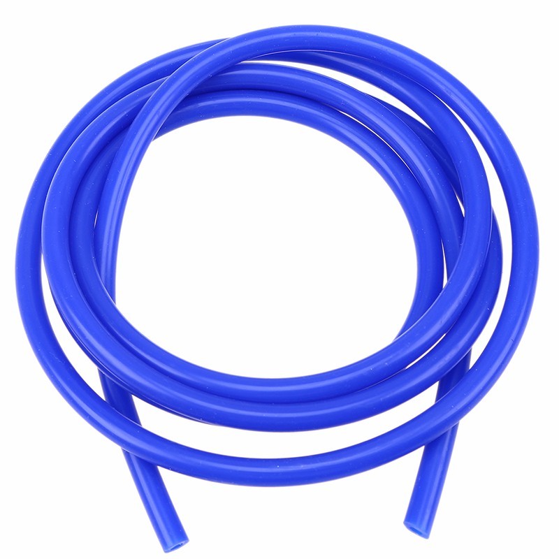 Bule 4mm Car Cooling System Vacuum Silicone Hose Racing Line Pipe Tube Pipeline