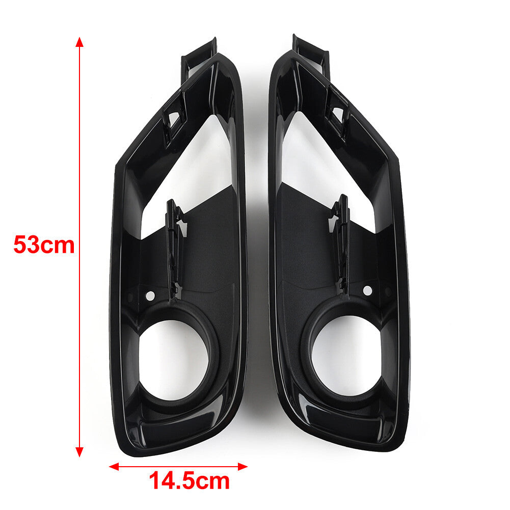 Front Bumper Fog Light Grille Without Silver Trim for BMW F30 F31 F35 F80