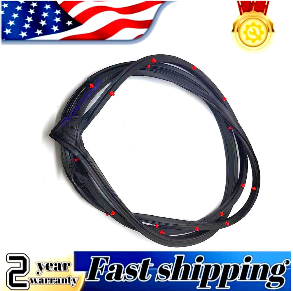 4-Piece Door Weatherstrip Sliding Washers for Honda for Civic 2016 - 2021