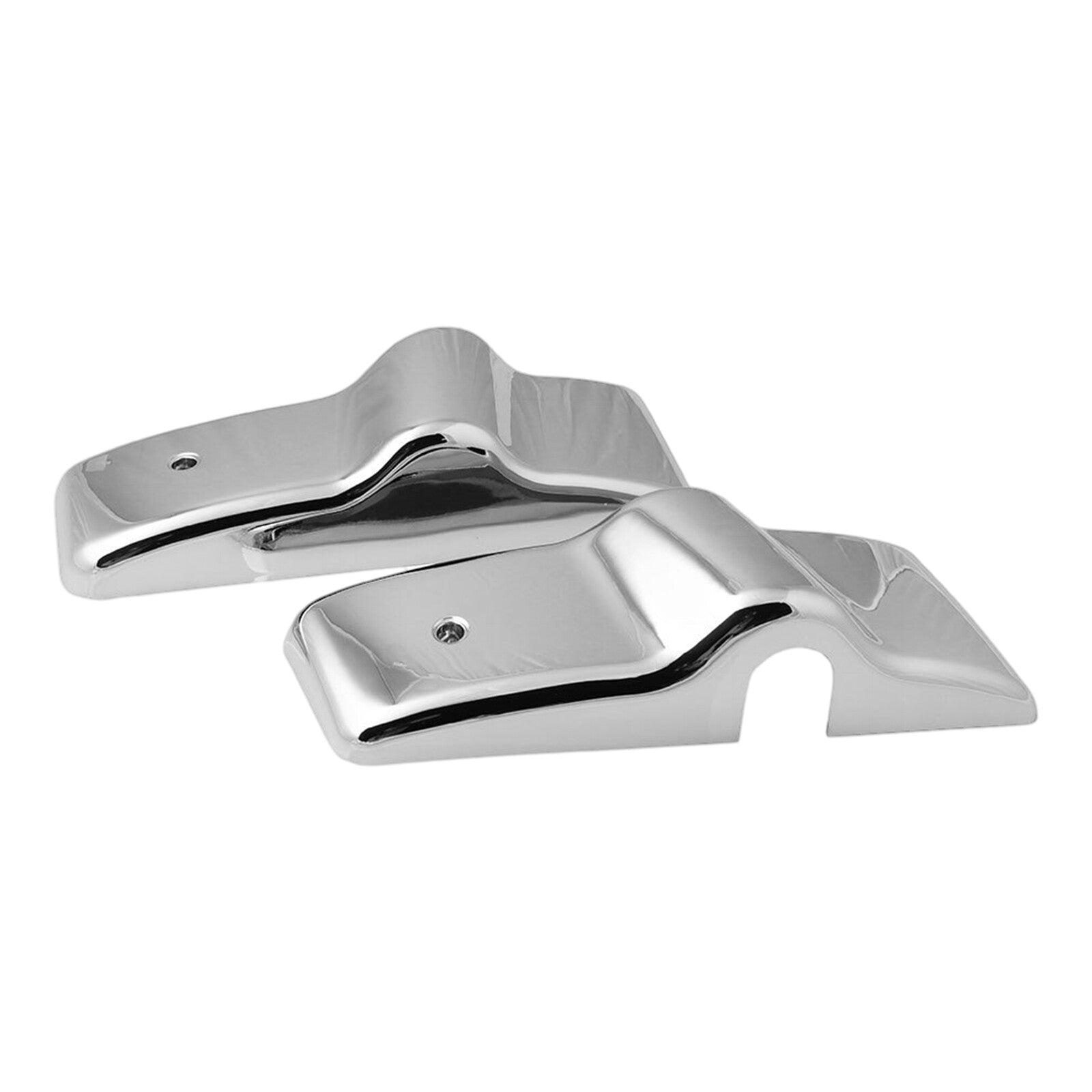 2pcs L+R Side Chrome Door Mirror Cover Bracket for Freightliner Columbia Century