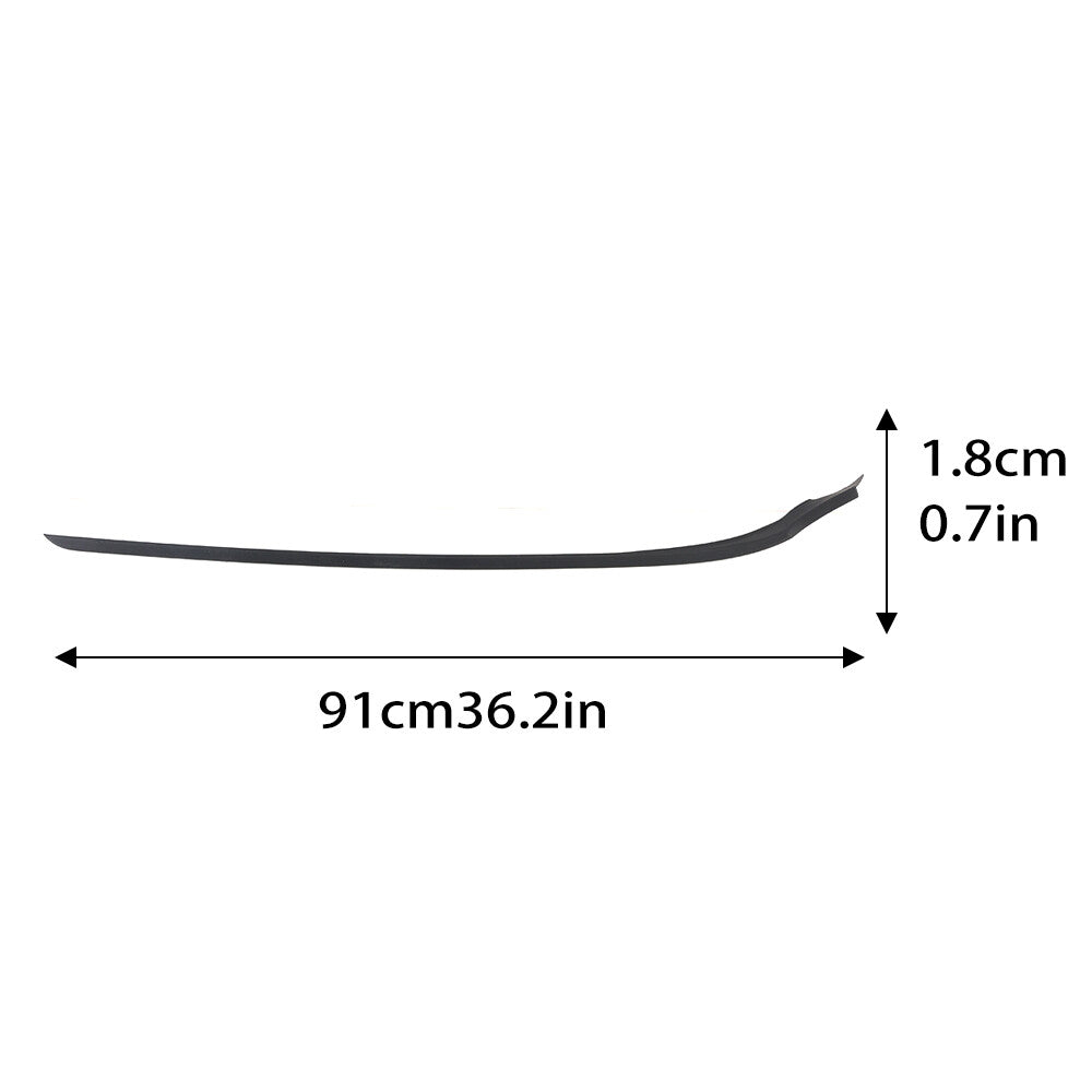 2¡Á F¨¹r for Ford Fiesta 2011-2019 Links+Rechts Windshield Molding Gummidichtung