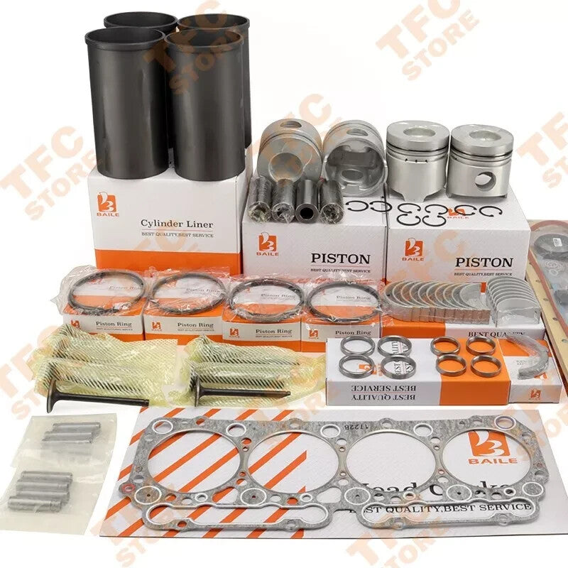 New for Hino WO4D W04DT Engine Overhaul Rebuild Kit Piston Ring Gasket Set Bear