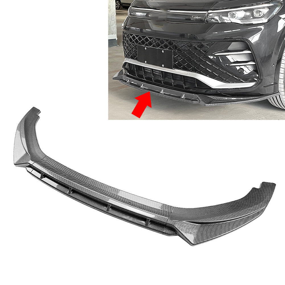 Front Bumper Lip Spoiler Splitter for VW for Tiguan MK3 2024-2025 24