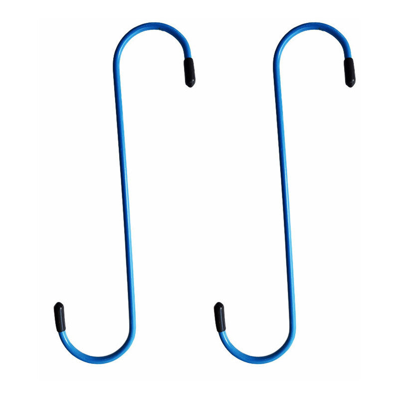 2Pcs Brake Caliper Hanger Hooks Powder Coated Steel Blue (2 Piece Set)