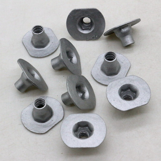 10-piece set of hexagonal nuts with collar clamps suitable for BMW 07147154227, 51-71-8-219-267