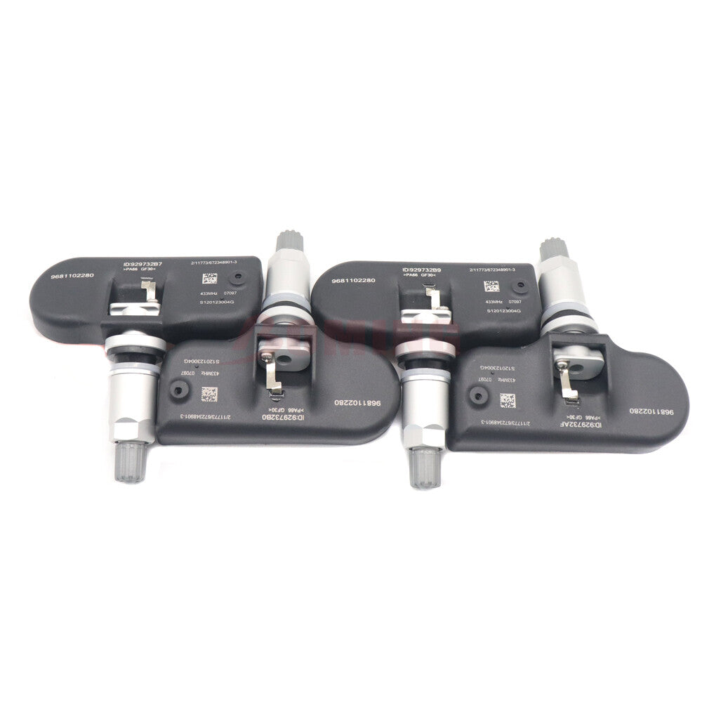4x for Citroen C4 C5 C6 C8 Aircross Tyre Pressure Sensor TPMS 433MHz 9659452180