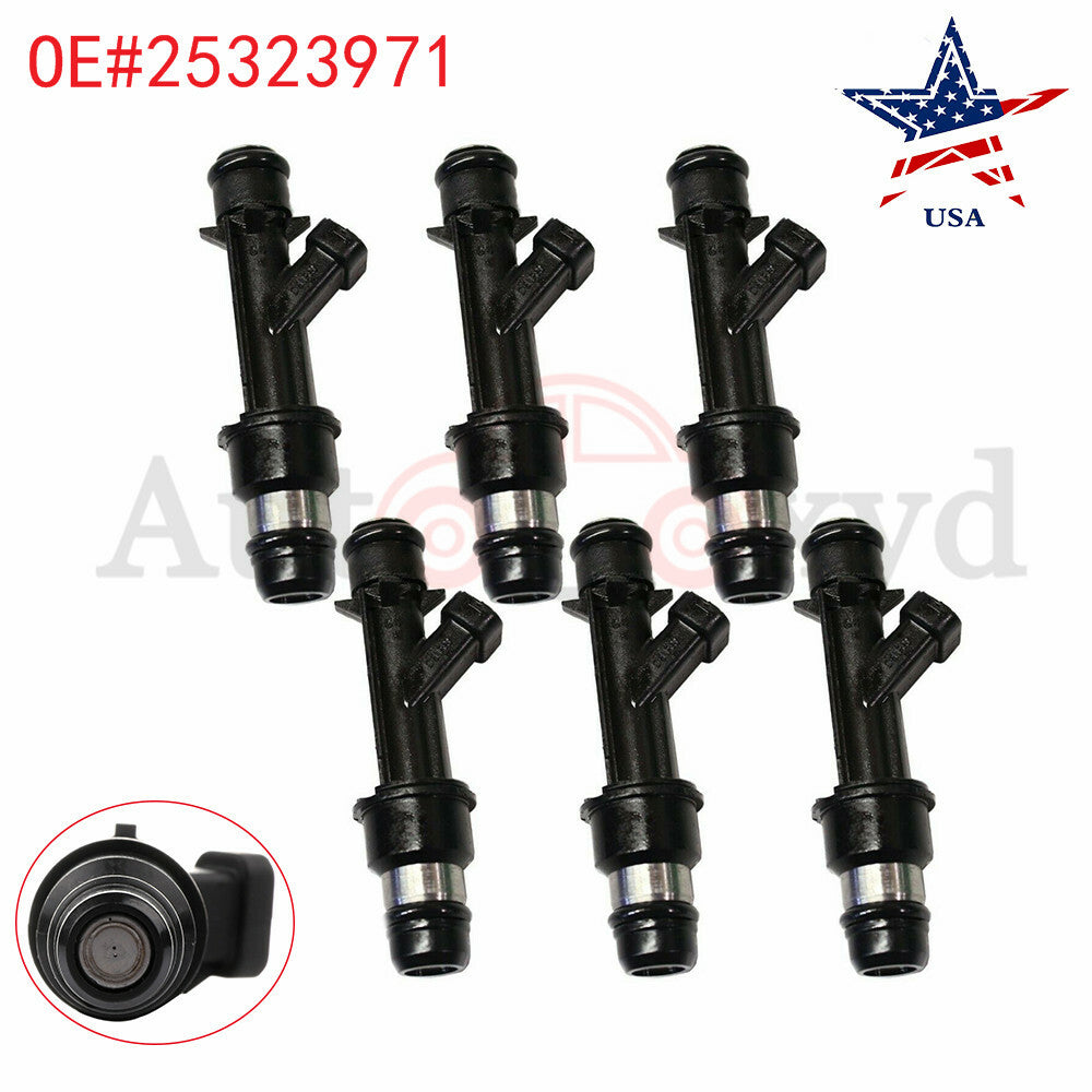 A new 6-piece fuel injector flow matching kit suitable for Buick for Chevrolet 3.1L and 3.4L engines. (25323971-)