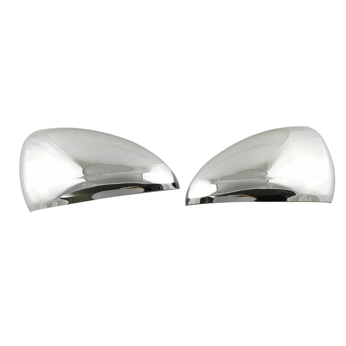 2pcs Silver Rearview Mirror Cover Cap Trim Fit for Chevrolet for Cruze 2016-2019
