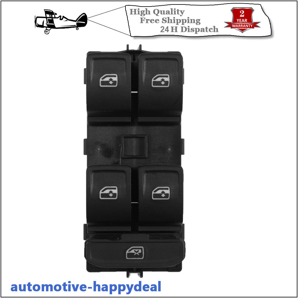 for VW for Golf MK7 2014-2018 Window Main Control Switch 5G0959857D 5G0959857B UK