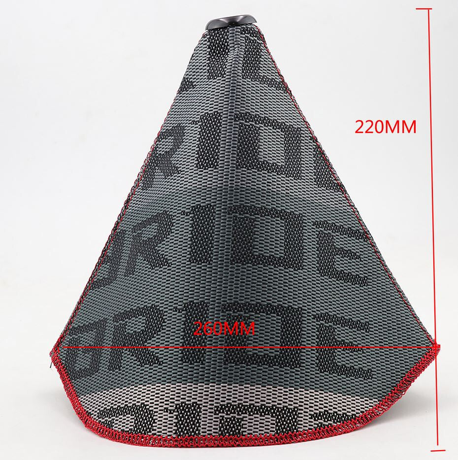 black gear shift boots and racing gearbox protective covers for Mazda and for Kia .
