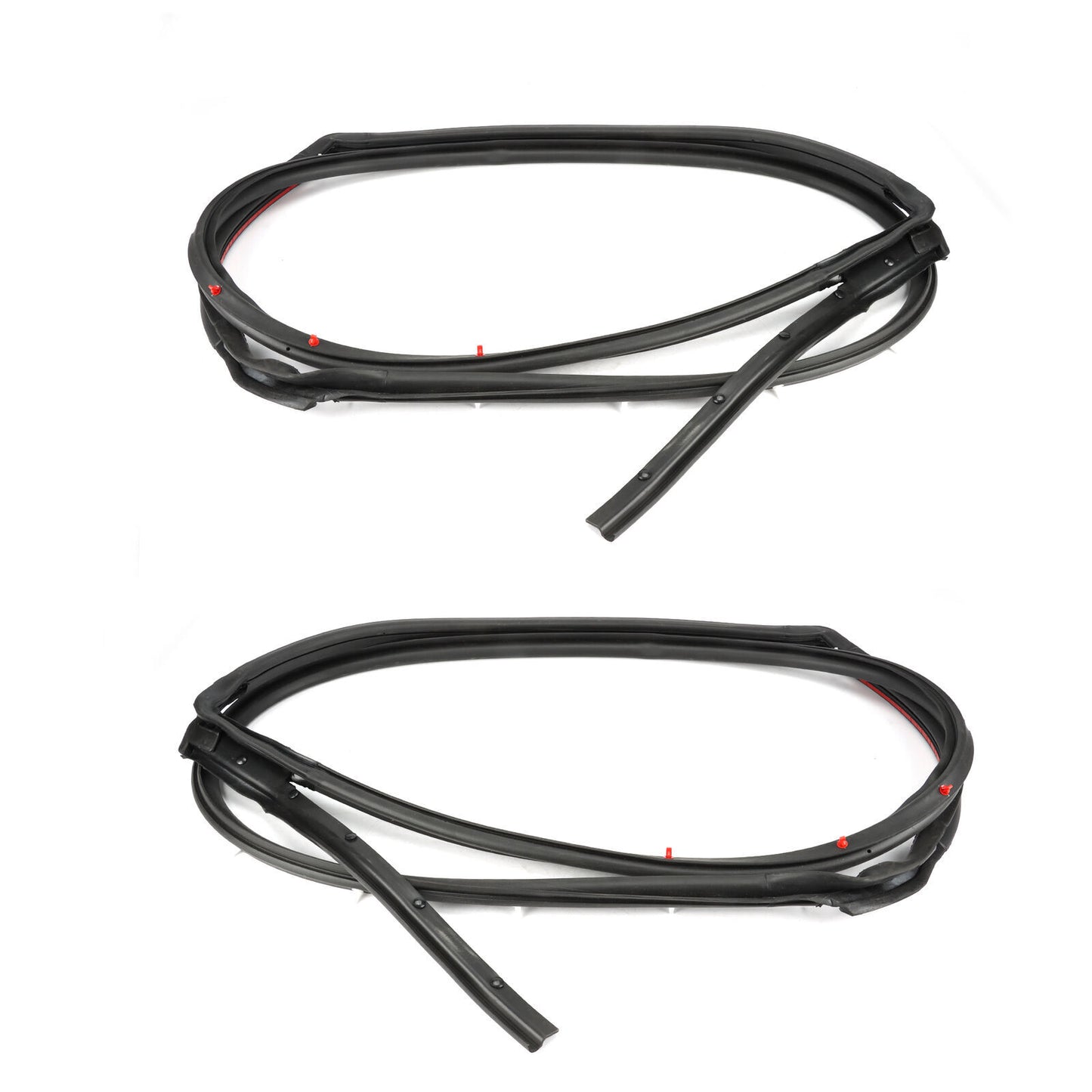 2 for Nissan SENTRA 13-19 Rear 82831-3RA0A-A11 Doors Rubber Weather Strip Seals