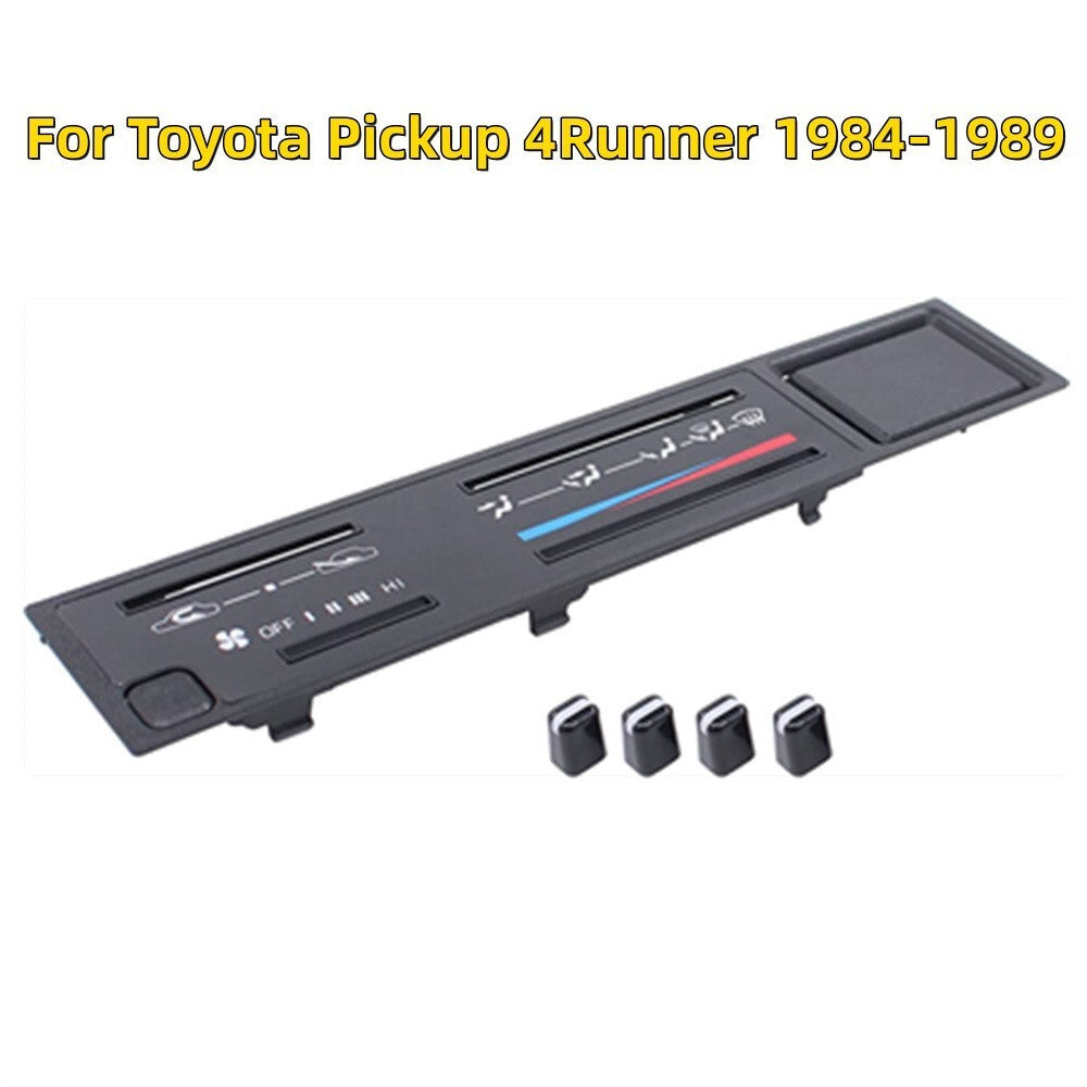 1PC Bezel Heater Climate Control Faceplate for Toyota Pickup for 4Runner 1984-1989