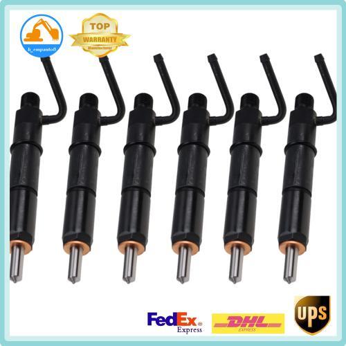 6x Fuel Injector 212-8470 for Caterpillar 3064 3066 312C 314C 318C 320C Engine