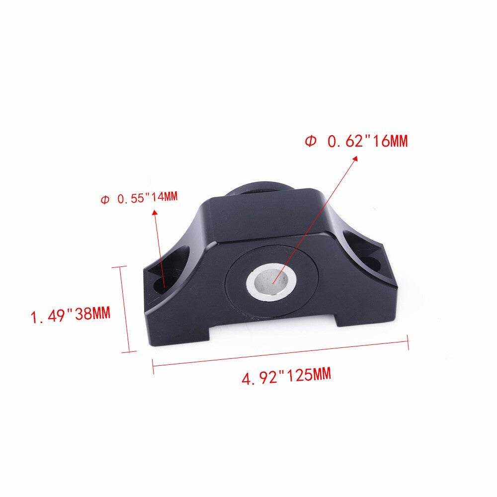 Black Engine Motor Torque Mount Kit B/D-Series for 92-01 for Honda for Civic EG EK