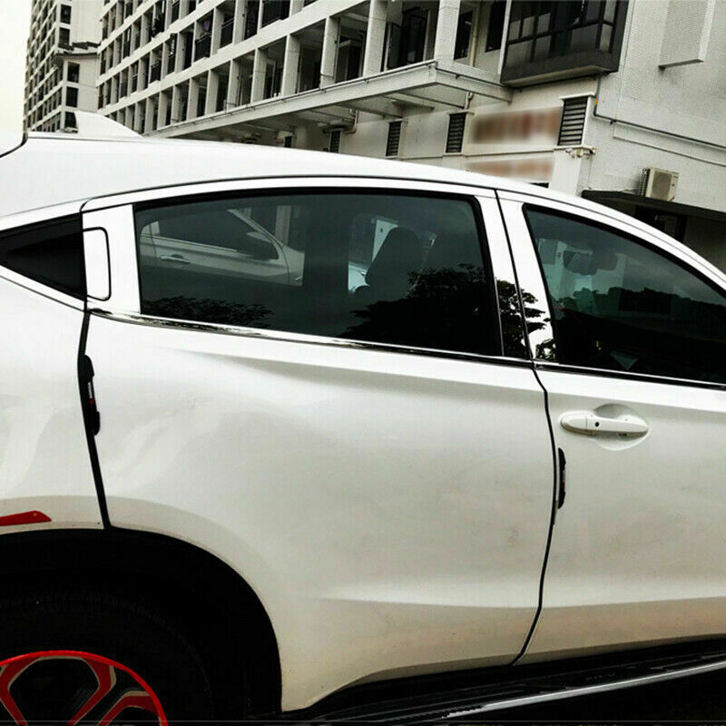 Chrome Window Pillar Posts Molding Cover Trim for Honda Vezel HR-V HRV 2016-2020