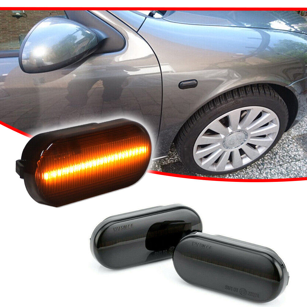 Suitable for Volkswagen MK4, for Golf,for Jetta,for Passat,etc. Smoke camera amber LED side marker light