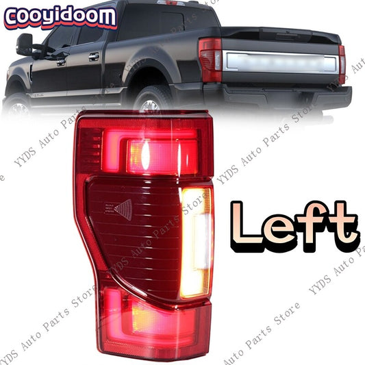 Left LED TailLight w/Blind Spot no Module for Ford F250 F350 Super Duty 2020-22