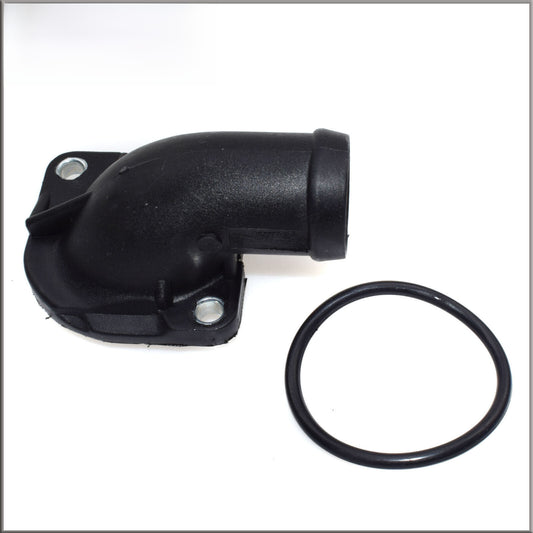 for VW Cabriolet for Golf for Jetta for Passat Thermostat Housing Cover w/O-ring 055121121F