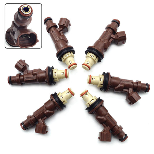 6 Fuel Injectors for Toyota Tacoma Tundra 4Runner V6 99-04 23250-62040 FJ585