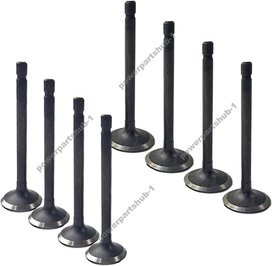 1C020-13112 1C020-13122 Inlet + Exhaust Valve For Kubota V3800 M8540 Engine