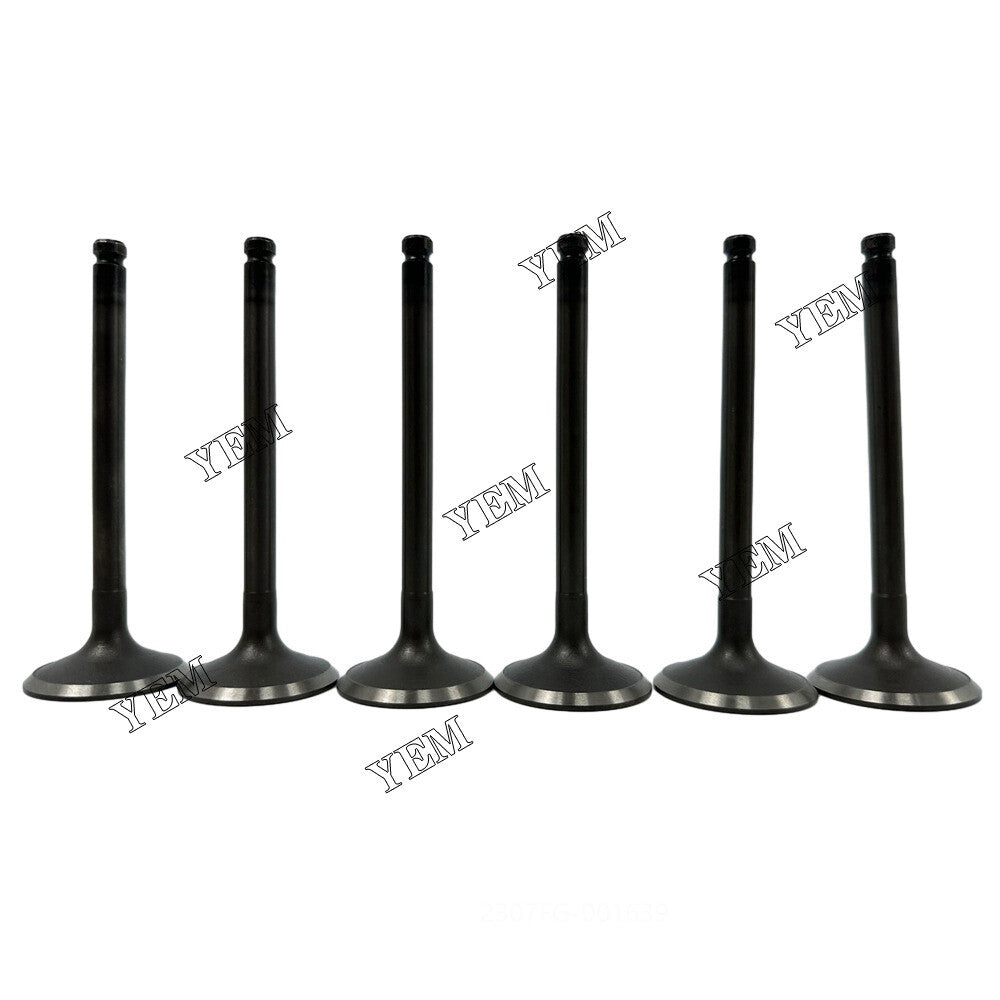 12PCS 6BB1 Intake Valve Exhaust Valve for Isuzu Diesel Engine Parts for Isuzu In