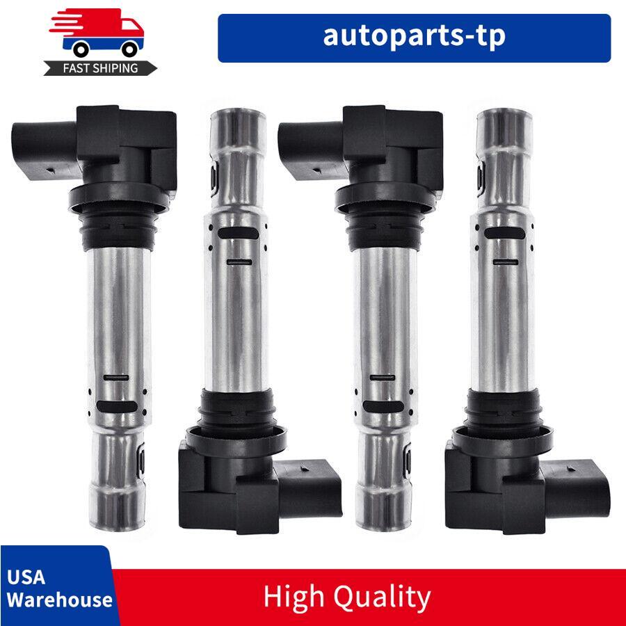 4PCS Ignition Coil for VW for Skoda Fabia Octavia for VW for Jetta for Audi A1 A2 A3