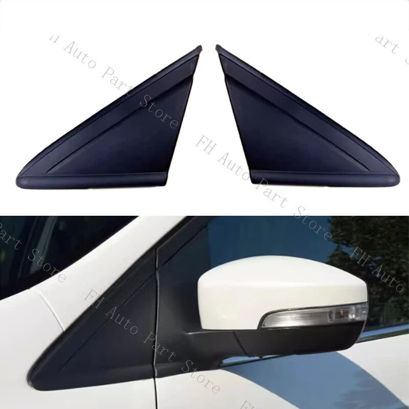 1. Dual front mirror corner triangular mudguard cover for Ford Kuga Escape 2013-2019