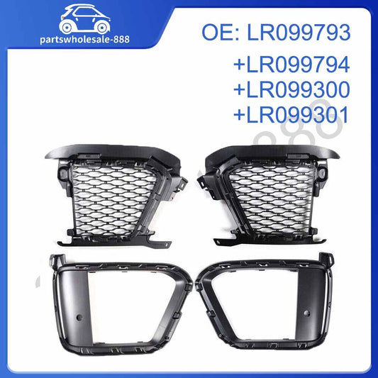 The left vent grille on the front bumper is suitable for the 2018-2019 for Range Rover Sport.
