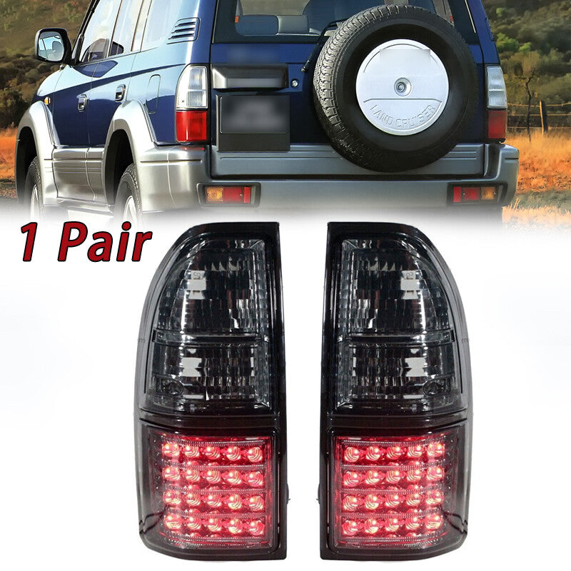 Smoked LED Tail light for Toyota for Land Cruiser Prado LC90 1998 1999-2003