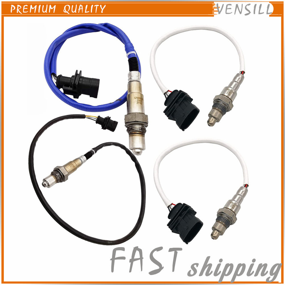 4X Up+Downstream Oxygen Sensor for Maserati Ghibli Quattroporte 2014-2017 3.0L