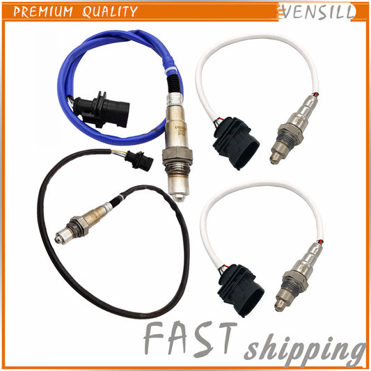 4X Up+Downstream Oxygen Sensor for Maserati Ghibli Quattroporte 2014-2017 3.0L