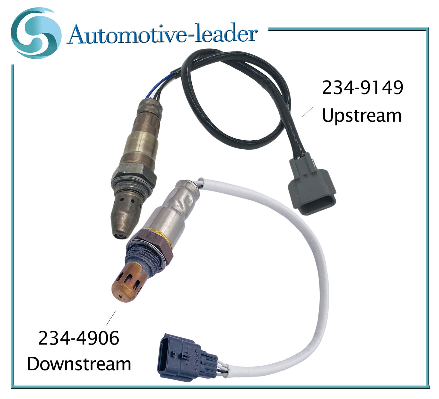 2X UpDownstream Oxygen Sensor 234-9149 234-4906 for Nissan Rogue 2014-2019 2.5L