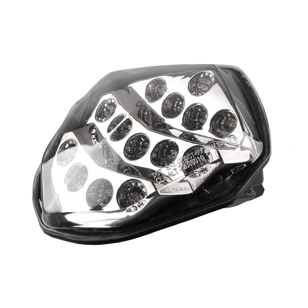 LED Tail Lamp Rear Taillight Running Light for Suzuki GSXR1000 2003-2004 Black