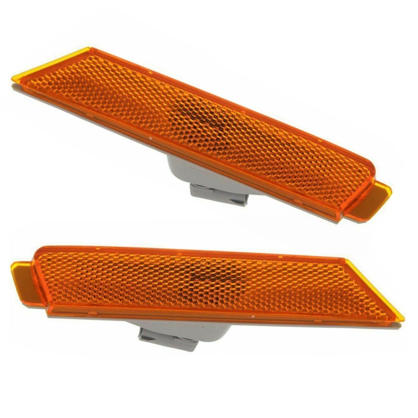 Front reflector marking signal light amber lens for Chevrolet Camaro 2010 - 2015
