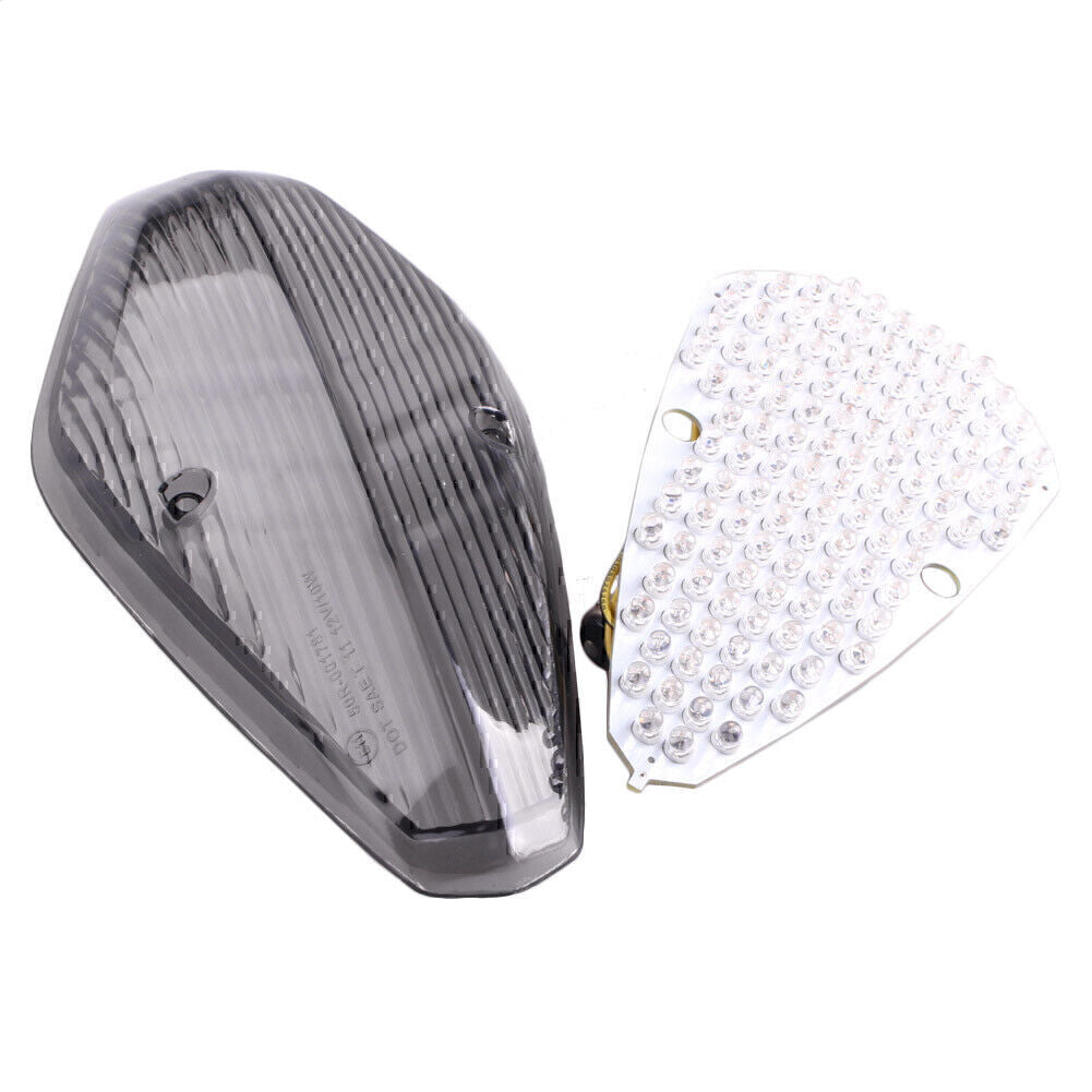 LED Tail Light Brake Turn Signal Lamp Smoke Fit 1800T/ VTX 1300/1800 REYRO 02-08