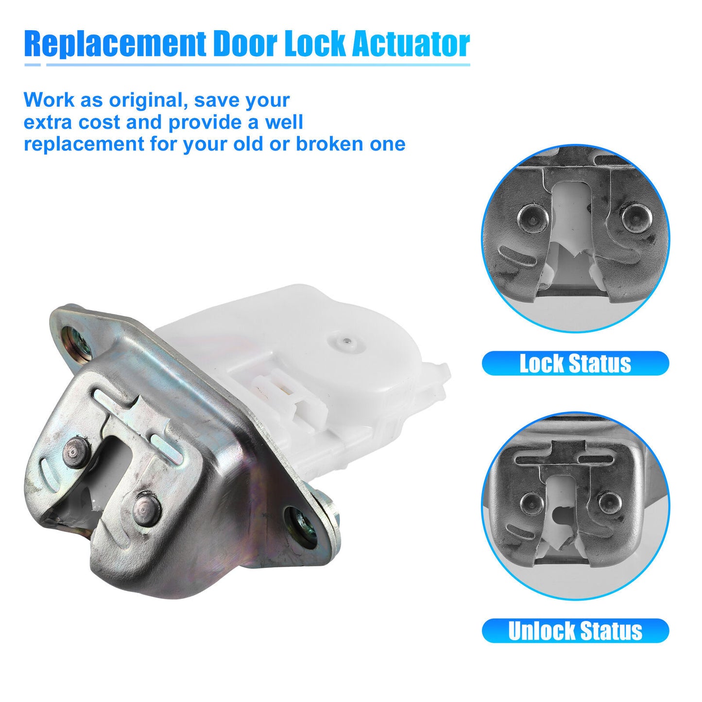 Tailgate Trunk Latch Lock Actuator for 2009-14 for Subaru Impreza STI WRX Hatchback
