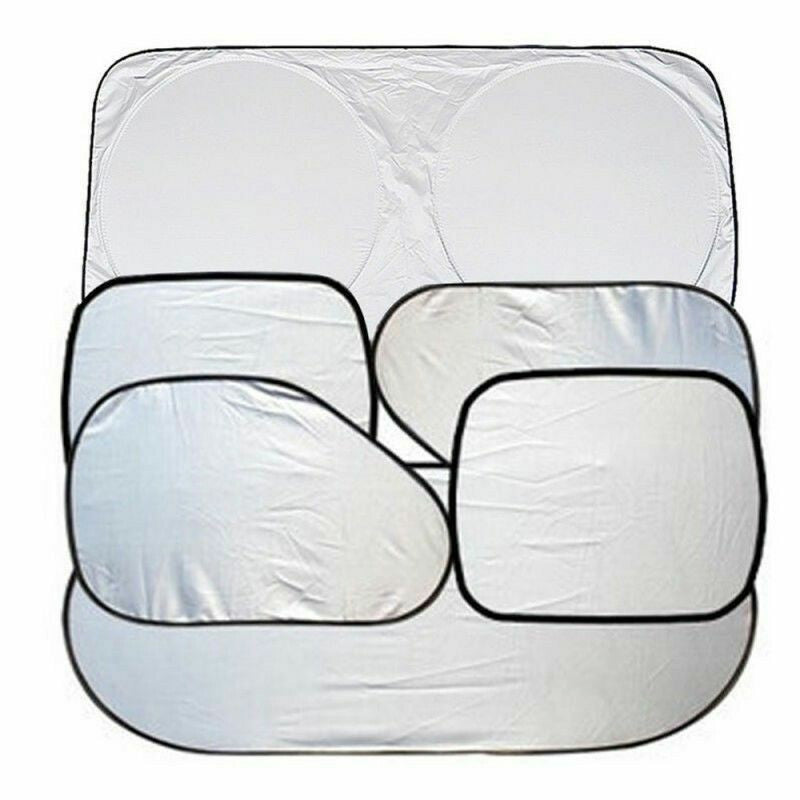 6pcs Car Window Sunshade Sun Shade Protector Visor Windshield Cover Protection
