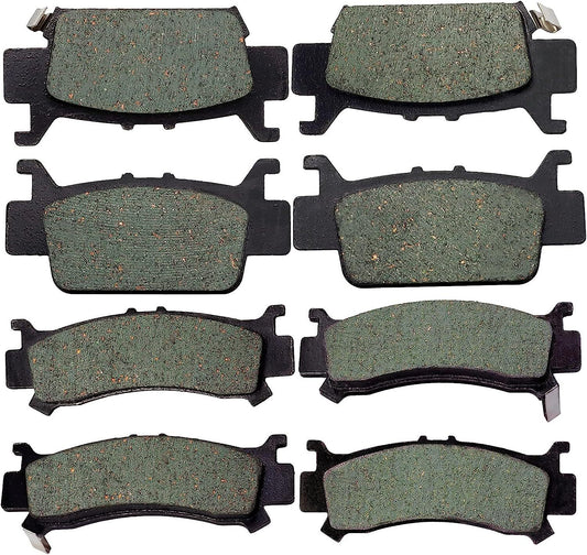 Brake Pads Front Rear for Honda Pioneer Talon 1000 1000R 1000-5 SXS 06432-HL4-A0