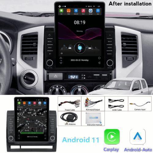 Radio Stereo Navi Fit For 05-13 for Toyota Tacoma Built-in Carplay 9.5 Android 11