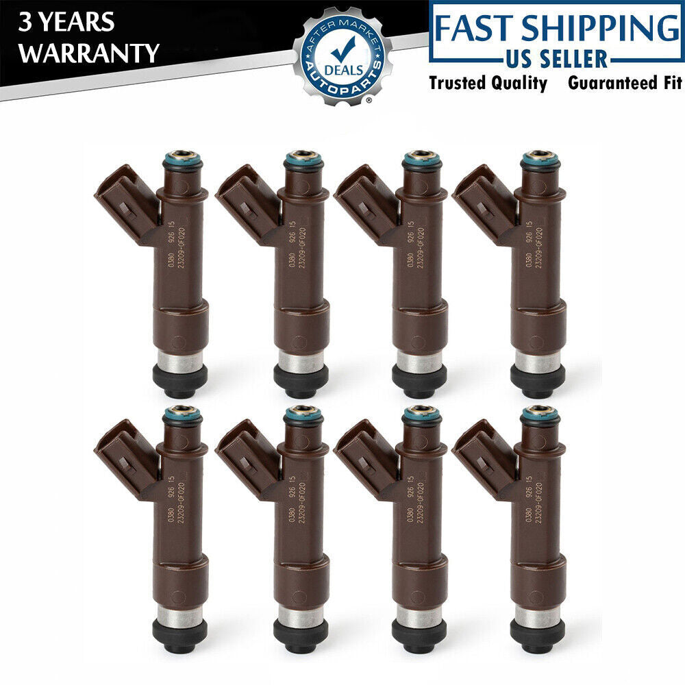 8x Fuel injectors for Toyota Tundra Sequoia 4Runner for Lexus GX470 4.7L 2005-2009